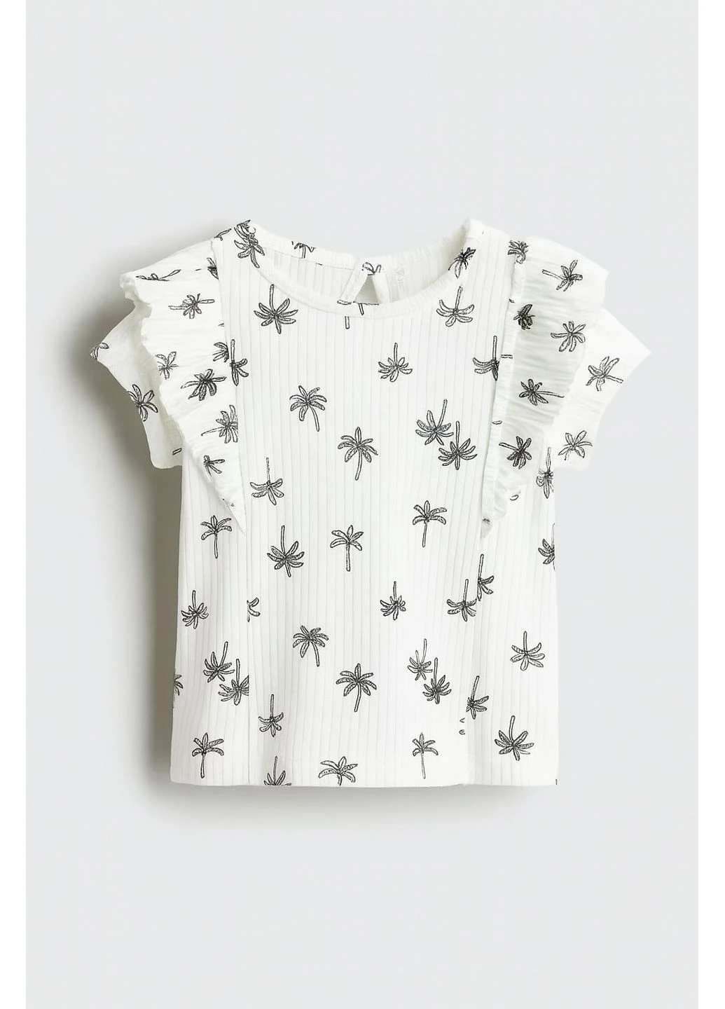 Белая поло H&M