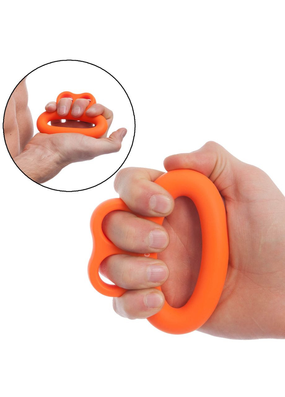 Еспандер кистьовий FROG 40LB (силикон, навантаження 40LB (18кг), помаранчевий) (FI-5510-40LB) SP-Sport (354703590)