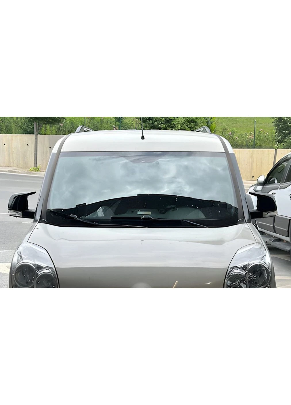 Накладки на зеркала BMW-Style (2 шт) для Fiat Doblo II 2010-2022 гг DPT (394658286)