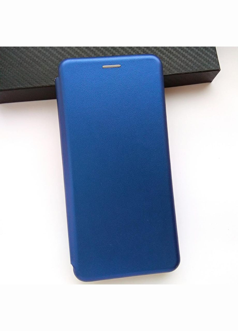 Чехол для xiaomi redmi Note 8 pro книжка подставка с магнитом и микрофиброй LuxyryStyle (синий) No Brand (277753408)