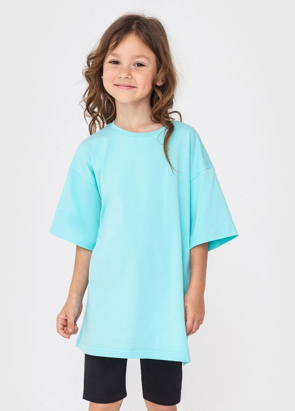 Синяя демисезонная детская футболка kids Garne