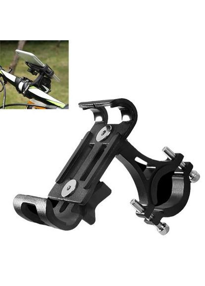 Велотримач на кермо під телефон BM-08 кріплення для смартфона велосипед мотоцикл тримач для телефо Smart (372803903)