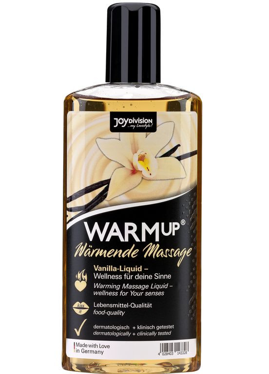 Массажное масло - WARMup Vanilla, 150 мл JoyDivision (320513484)