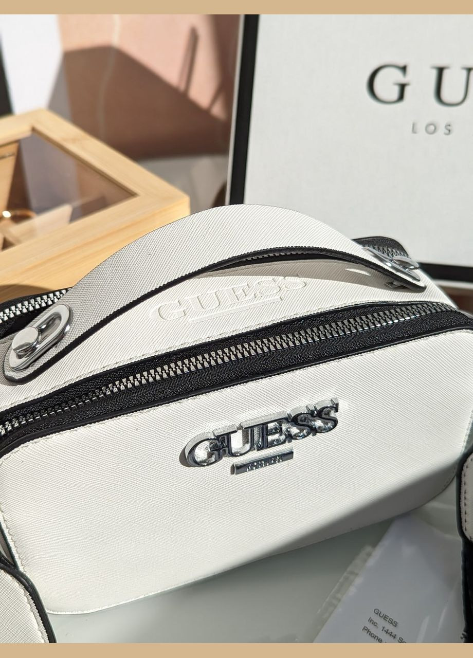 Сумочка кросс-боді напис білий No Brand (322394144)