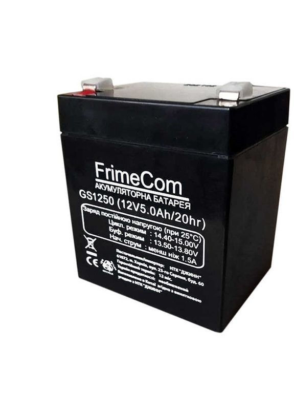 Аккумуляторная батарея 12V 5AH (GS1250) AGM FrimeCom (341491116)