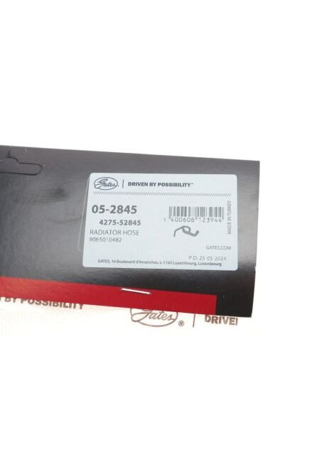 Вигнутий патрубок системи охолодження 05-2845 Gates (366107697)