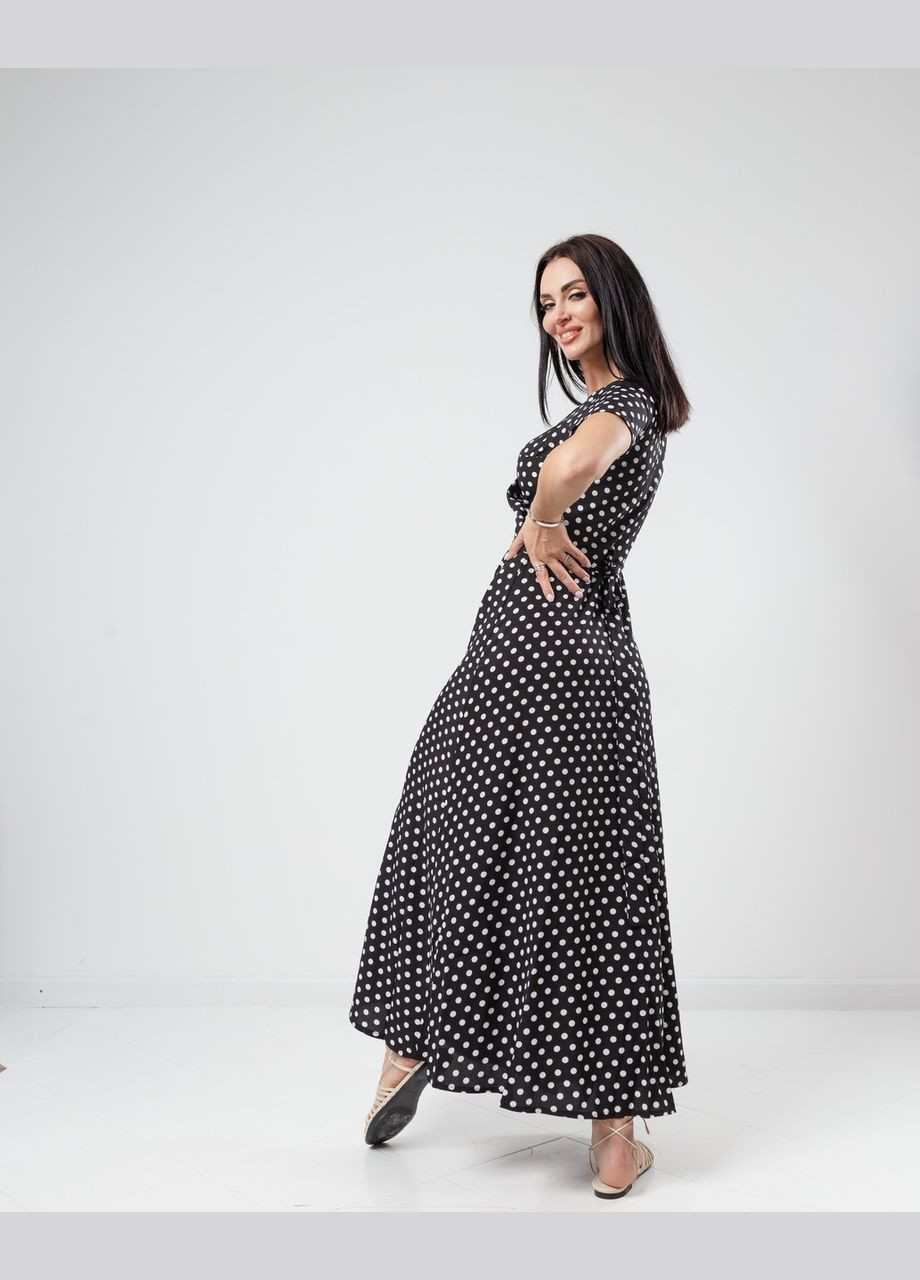 Чорна літня сукня в підлогу Fashion Girl