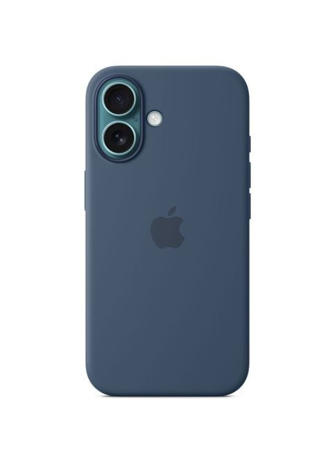 Чохол до мобільного телефона (MYY23ZM/A) Apple iPhone16 Silicone Case with MagSafe - Denim (361109696)