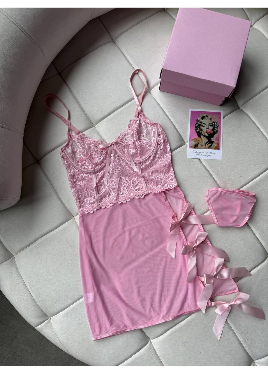 Нежный пеньюар с трусиками Vakko (367164641)