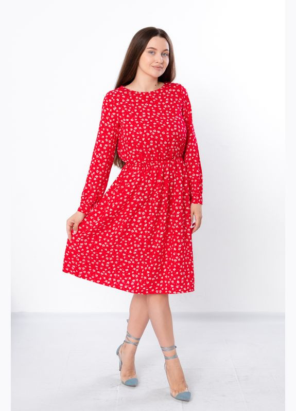 Красное повседневный платье женское (p-6932) Носи своє