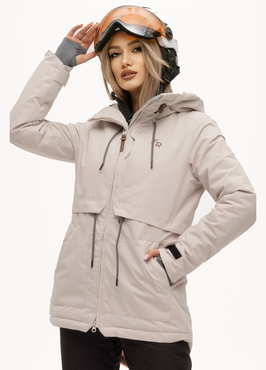 Гірськолижна куртка жіноча AF 21767 бежева Freever (278634101)