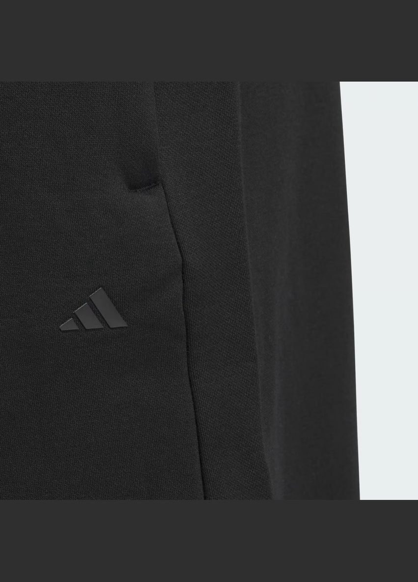 Спортивні штани adidas фліс IZ4908 Black (315765265)