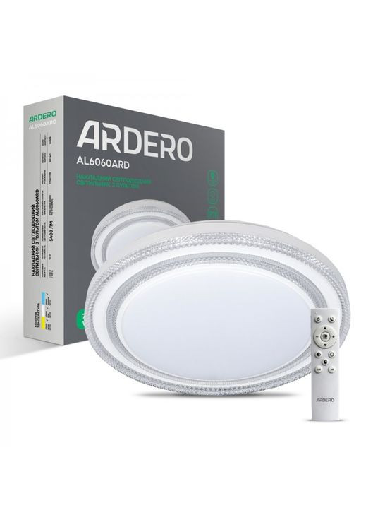 Светодиодный светильник AL6060ARD 72W CRISTAL (80054) Ardero (305754443)