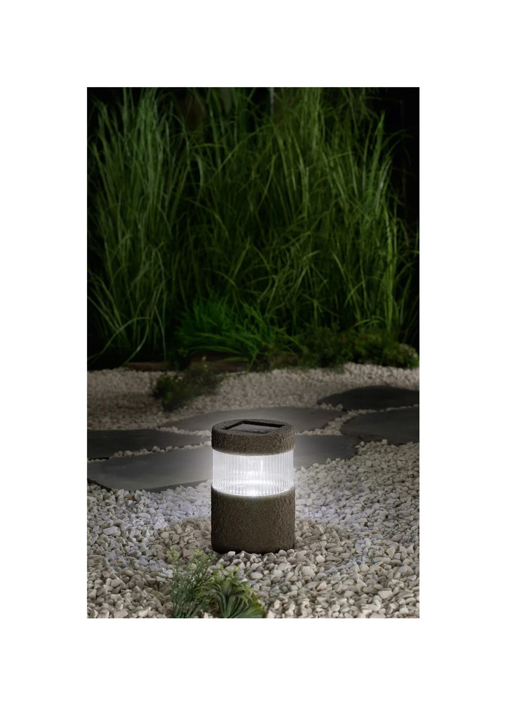 Садовий LED ліхтар на сонячній батареї 11,5х11,5х24 см темно сірий Livarno home (318512789)