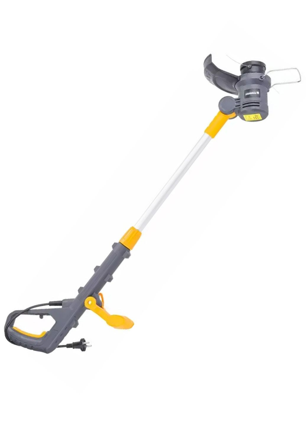 Електричний садовий тример для трави та газону ручний з телескопічною ручкою для городу Powermat MT1400 (345707507)