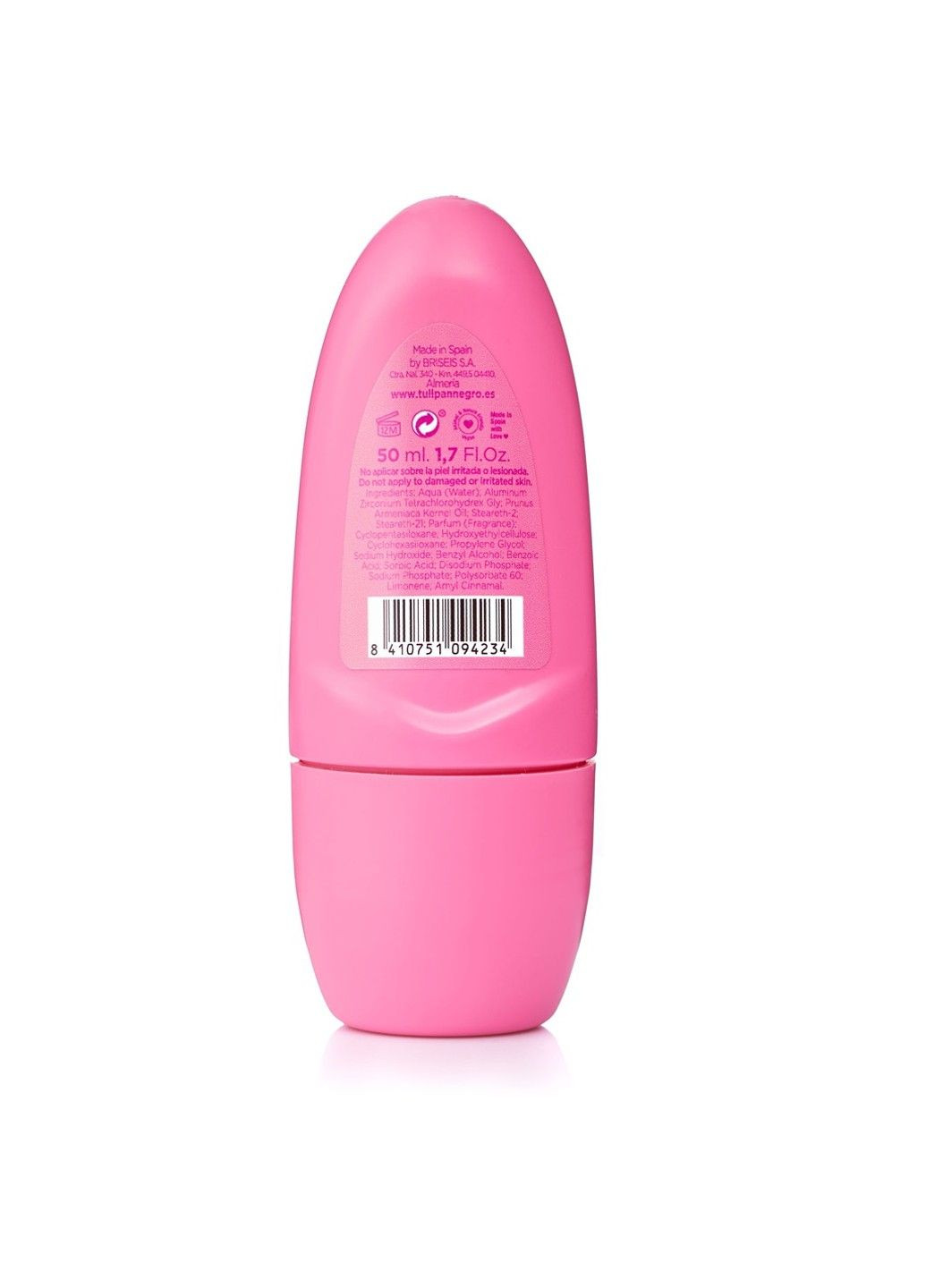 Кульковий дезодорант Полуничний крем 50 мл Tulipan Negro (298056156)