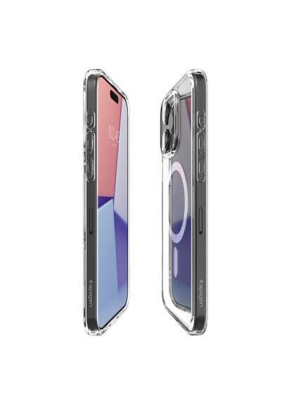 Чехол для мобильного телефона Apple iPhone 15 Ultra Hybrid MagFit, White (ACS06715) Spigen apple iphone 15 pro ultra hybrid magfit, white (278312057)