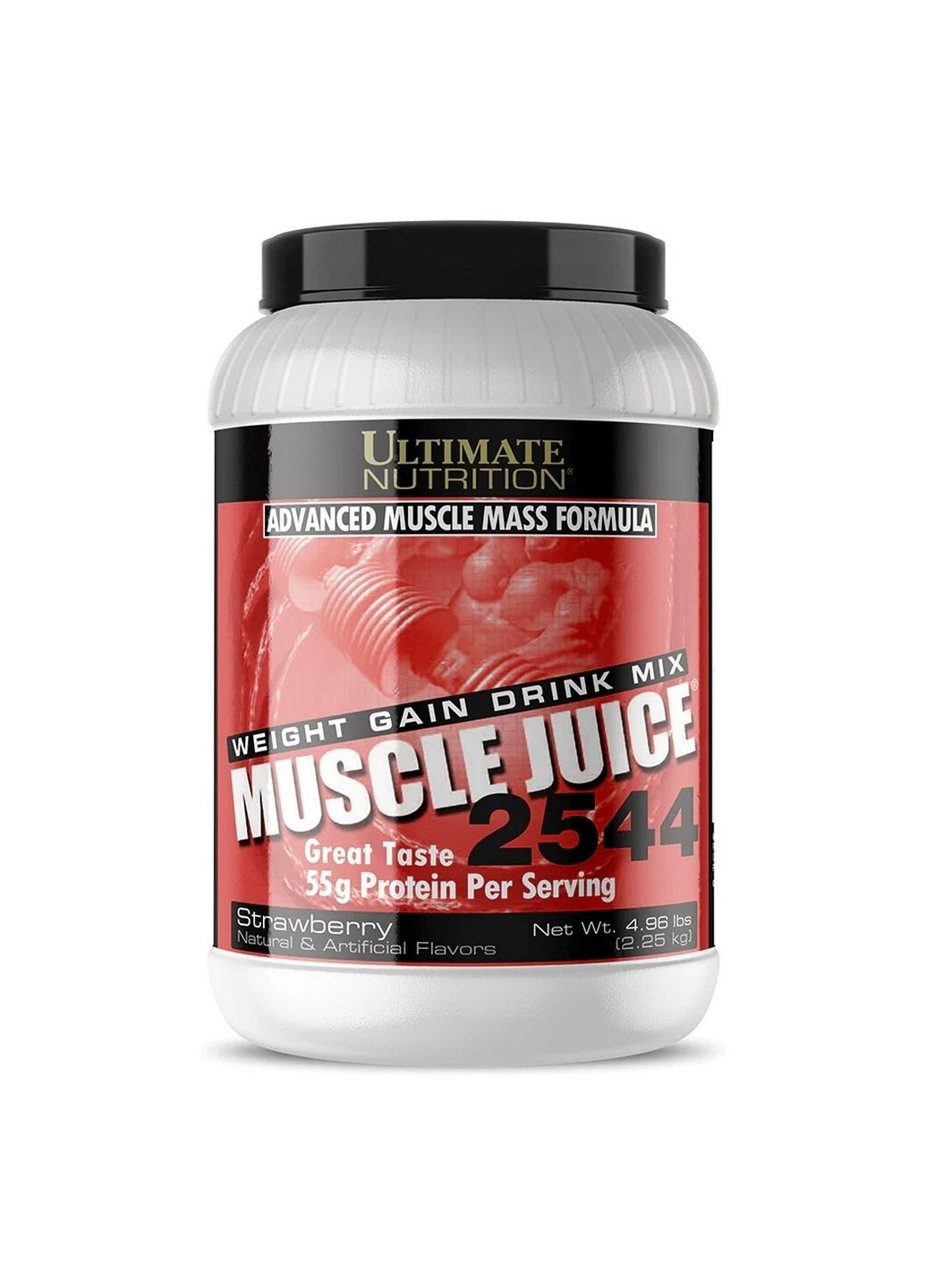 Гейнер Ultimate Muscle Juice 2544, 2.25 кг Клубника Ultimate Nutrition (293417838)