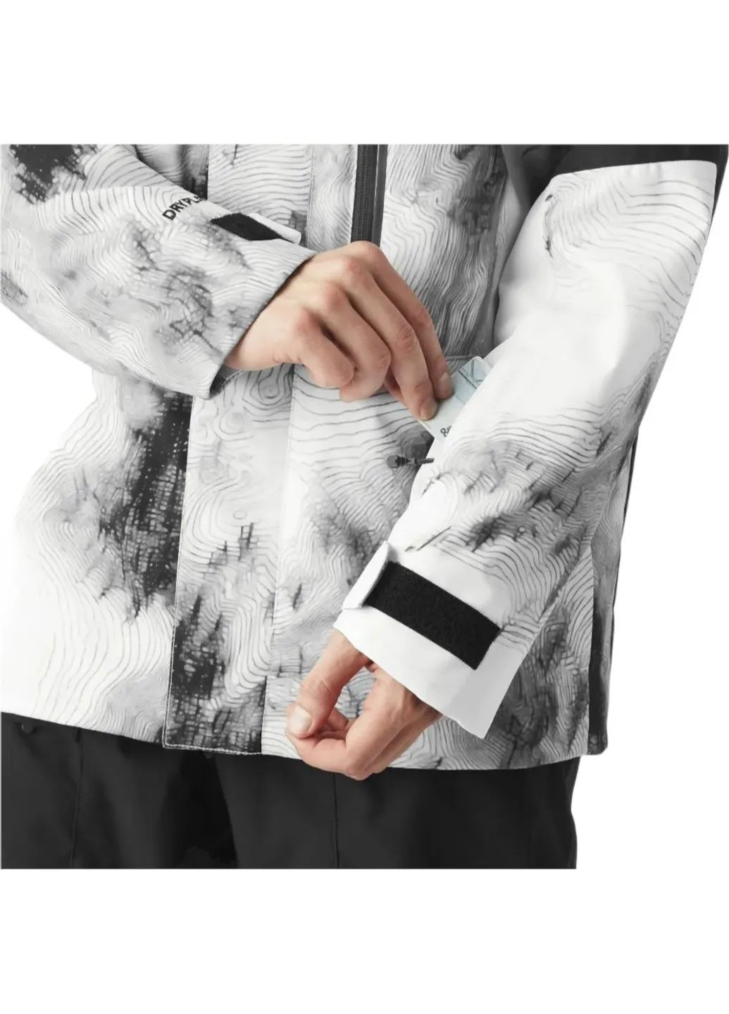 Біла демісезонна куртка jomoh jkt mns Picture Organic