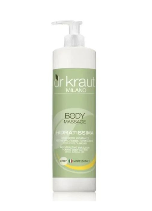 Dr. Kraut Увлажняющая эмульсия для тела с аргановым, жожобовым и авокадовым маслом 500 мл — Крем, Италия (354822462)
