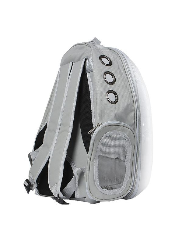 Рюкзак-переноска Taotaopets 252203 Panoramic Grey 35*25*42cm для кішок 9 шт. Lesko (356500252)
