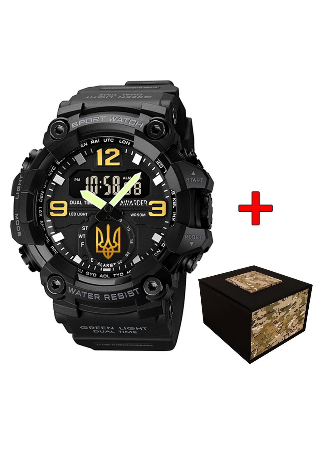 Наручний годинник чоловічий Awarder (369921869)