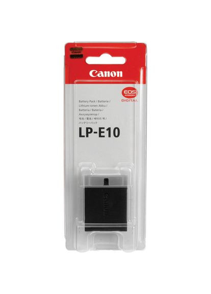 Аккумулятор для фотоаппаратов 1100D, 1200D, 1300D, 1500D, 2000D, 4000D - LP-E10 Canon (372010087)