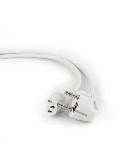Кабель живлення від мережі PC-186, White, 1.8 м,, CEE 7/7 - IEC C13, 3x0.75 мм² (PC-186W-VDE) 000-PC-186W-VDE Cablexpert (395339129)