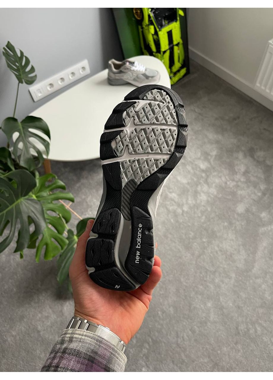 Сірі Осінні кросівки чоловічі і жіночі new balance 990 grey green | нью беланс 990 сірі No Brand