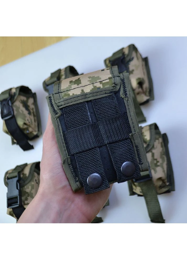 Подсумок под гранату из кордуры пиксель MOLLE для гранаты тактический No Brand (383571332)