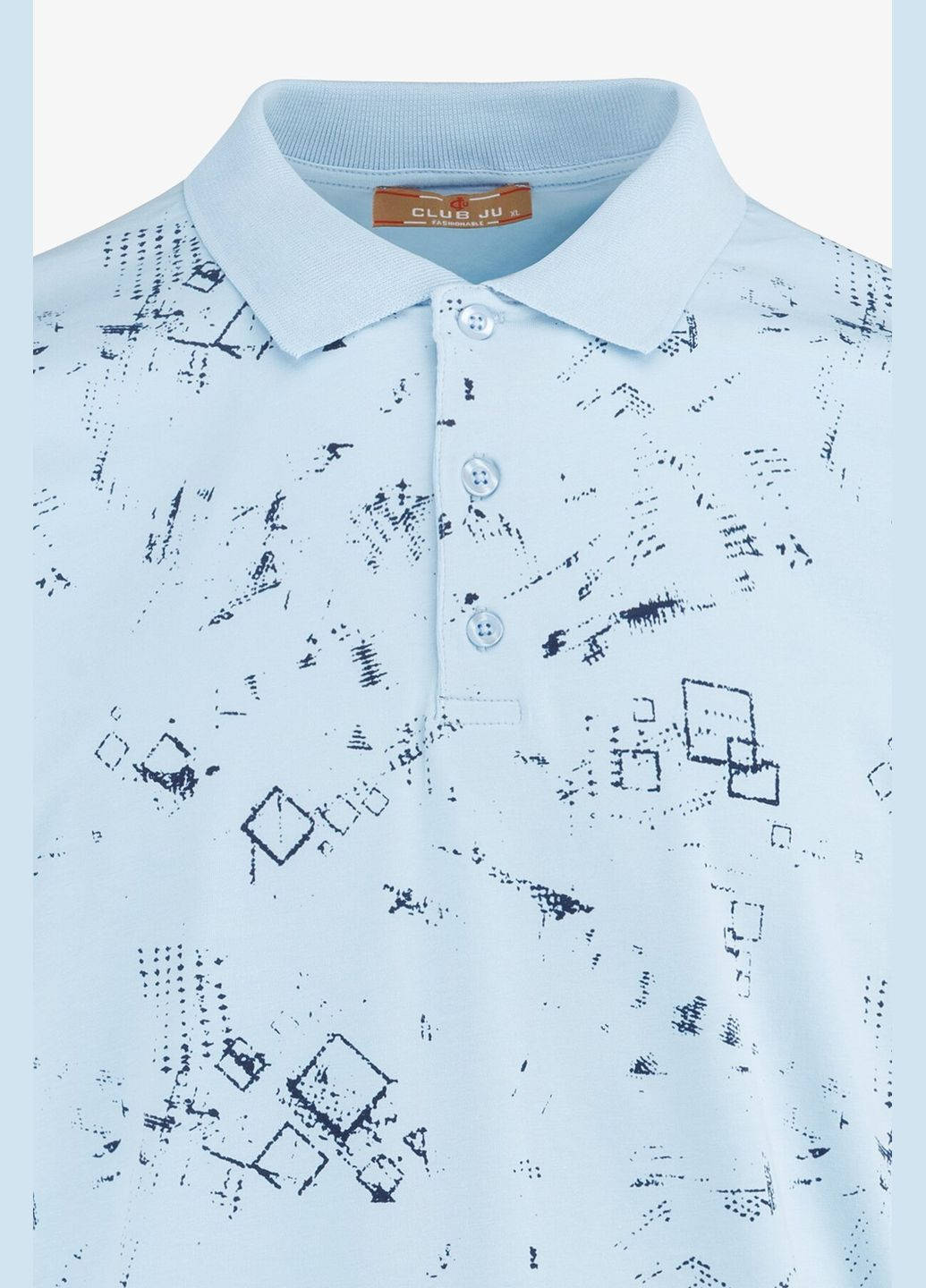 Цветная футболка-поло с узором мужской 5163 shop (2000999170072) для мужчин CLUB JU