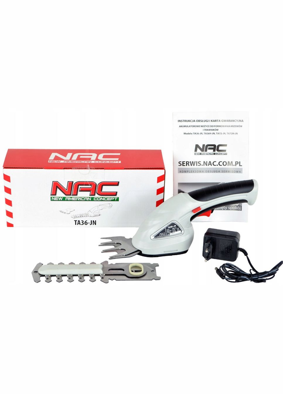 Аккумуляторные ножницы для травы NAC (340073008)