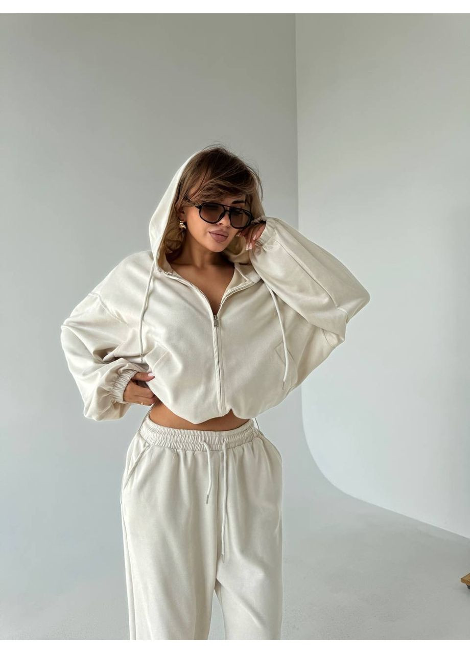 Трендовий замшевий костюм в стилі Zara Vakko (361298563)