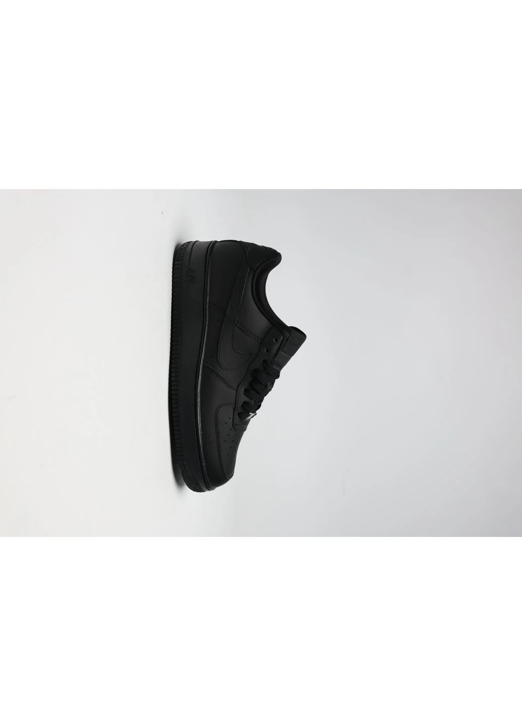 Черные летние кроссовки nike air force 1 low black найк аир форс 1 No Brand