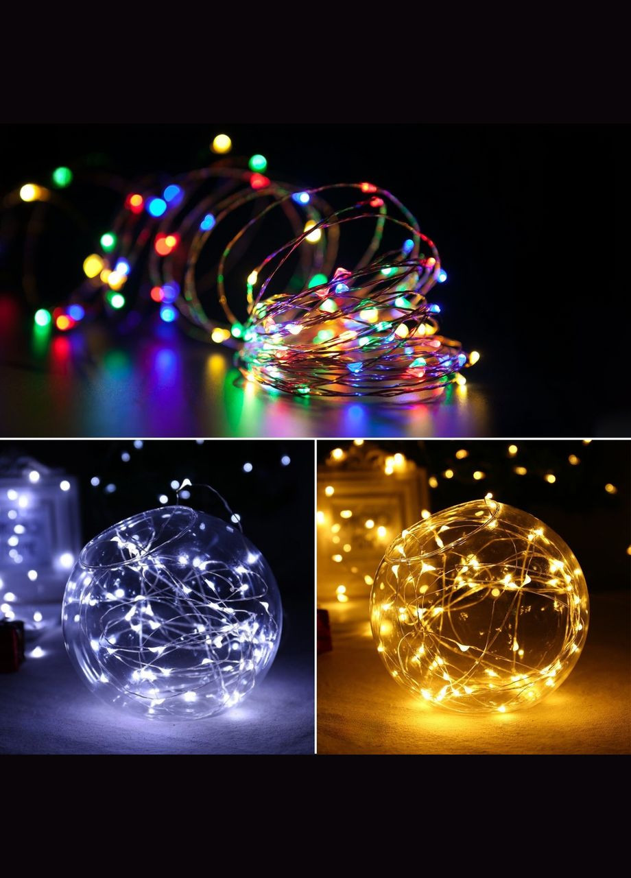 Гірлянда світлодіодна від USB "Крапля роси" 50 LED довжина 5 метрів No Brand (318359496)