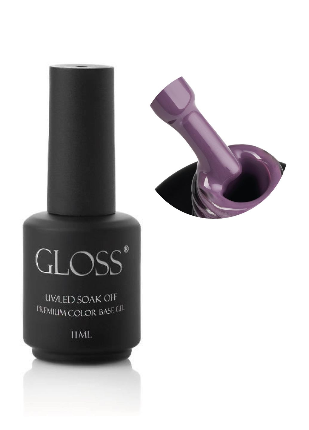 Кольорова база GLOSS Color Base Gel Divia, 11 мл Gloss Company (278650137)