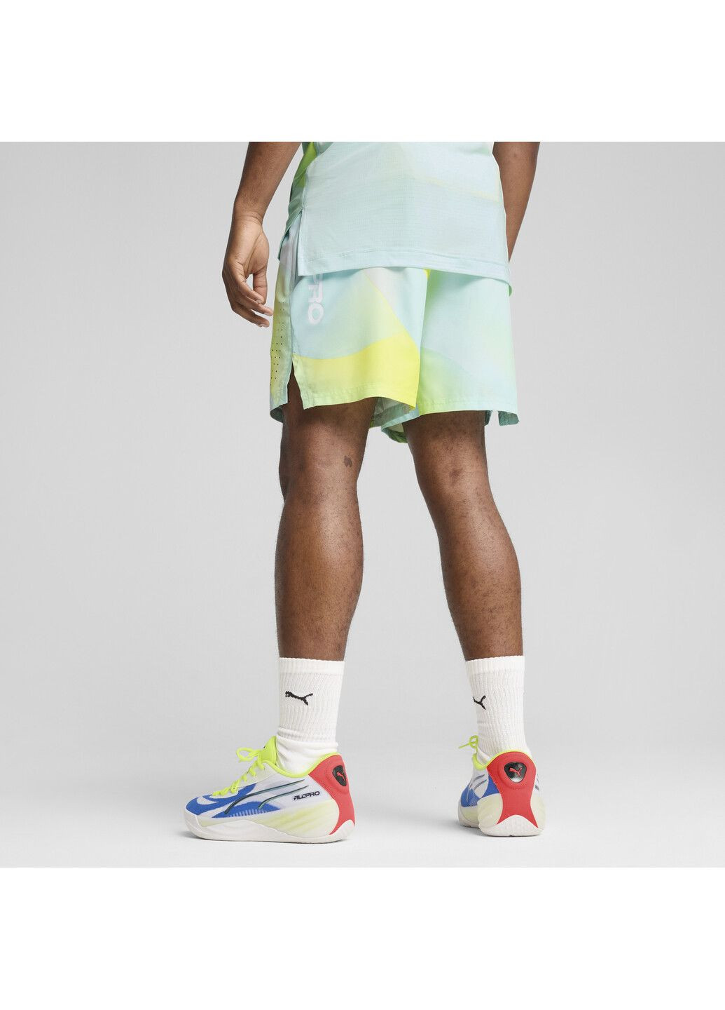 Шорти All-Pro All-Over Print Shorts Men Puma (335093011)