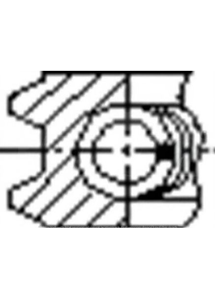 Кольца поршневые (1CYL) HYUNDAI 77.2 (1.75/1.75/3) D4FB FR10-249400 Freccia (366181977)