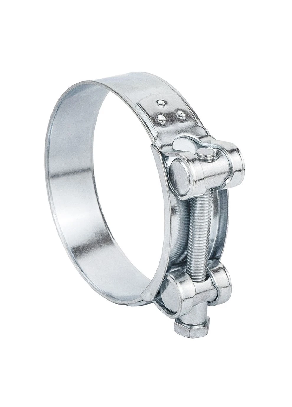 Силовой хомут оцинкованный 24 мм Ø80-85 мм Sigma (395893597)