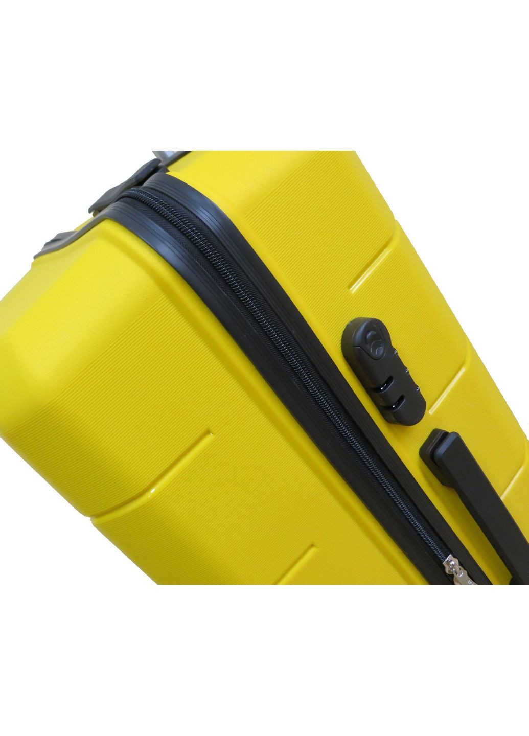 Средний чемодан из полипропилена на колесах 60L MY Polo (288135808)