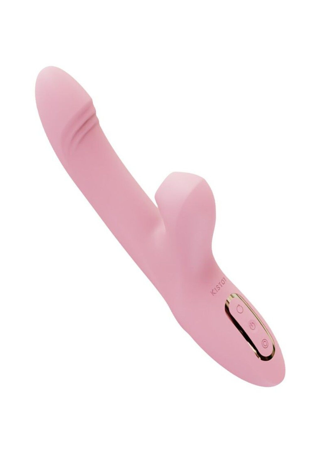 Вибратор-кролик с вращением ствола и вакуумной стимуляцией Katy Max KissToy (333333221)