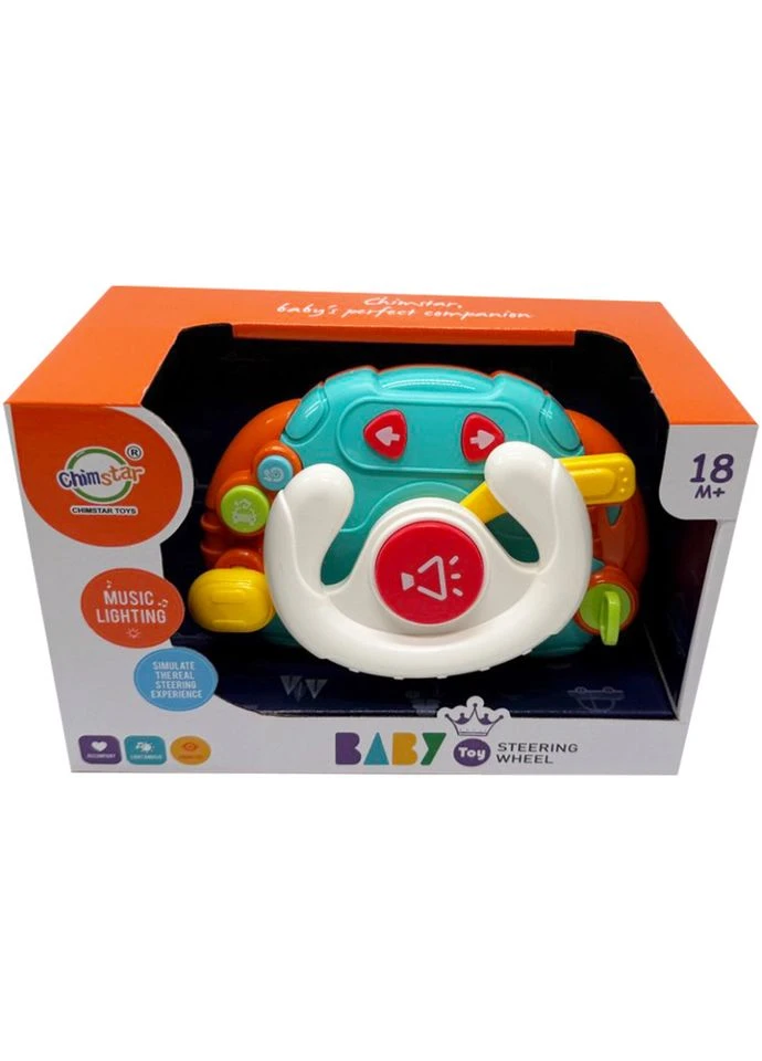 Детский Игровой Автотренажер 503-17(turquoise) Световые И Звуковые Эффекты Seli Bambi (393581206)