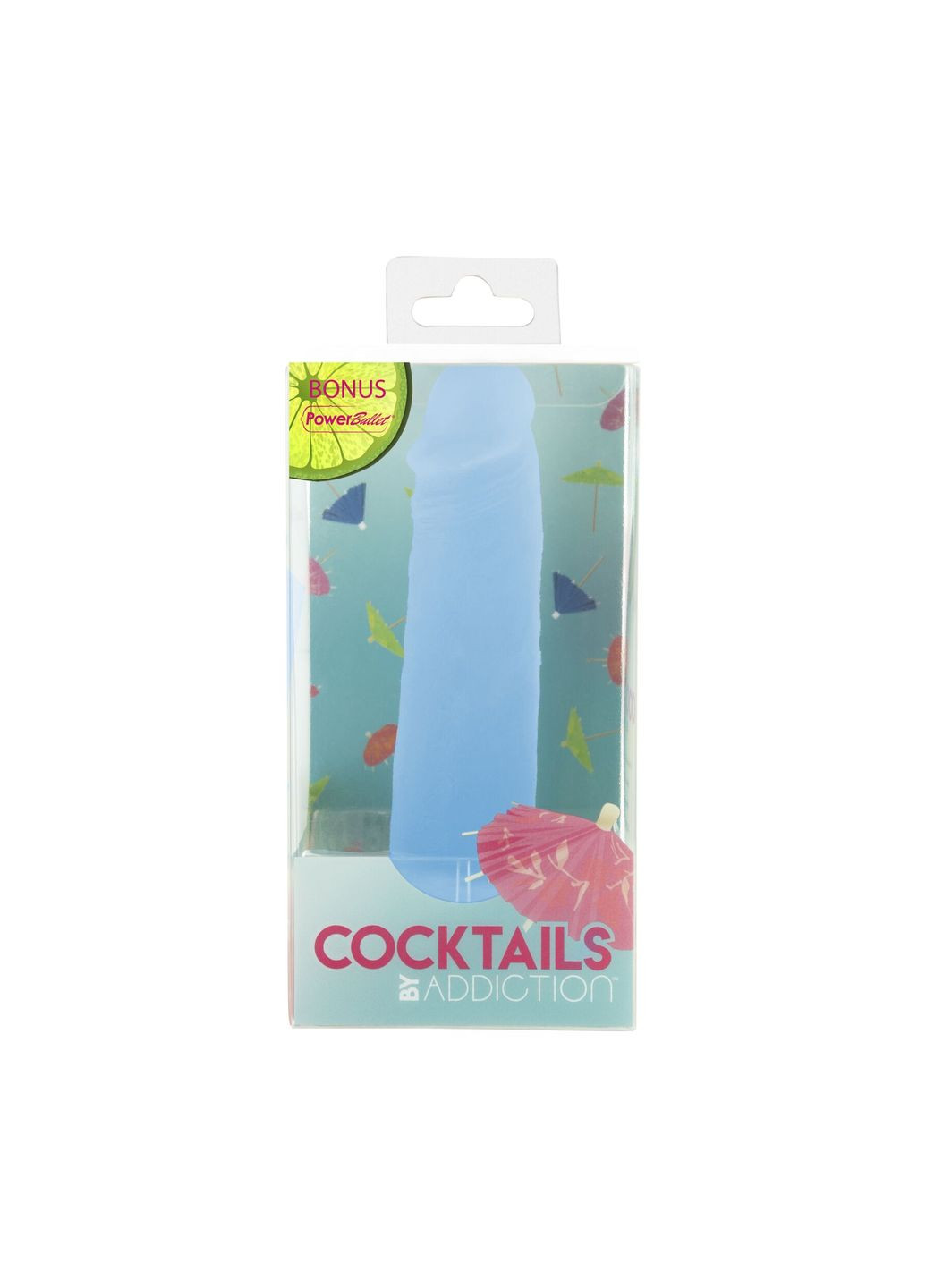 Фаллоимитатор на присоске Cocktails by – Blue Lagoon ADDICTION (371764494)