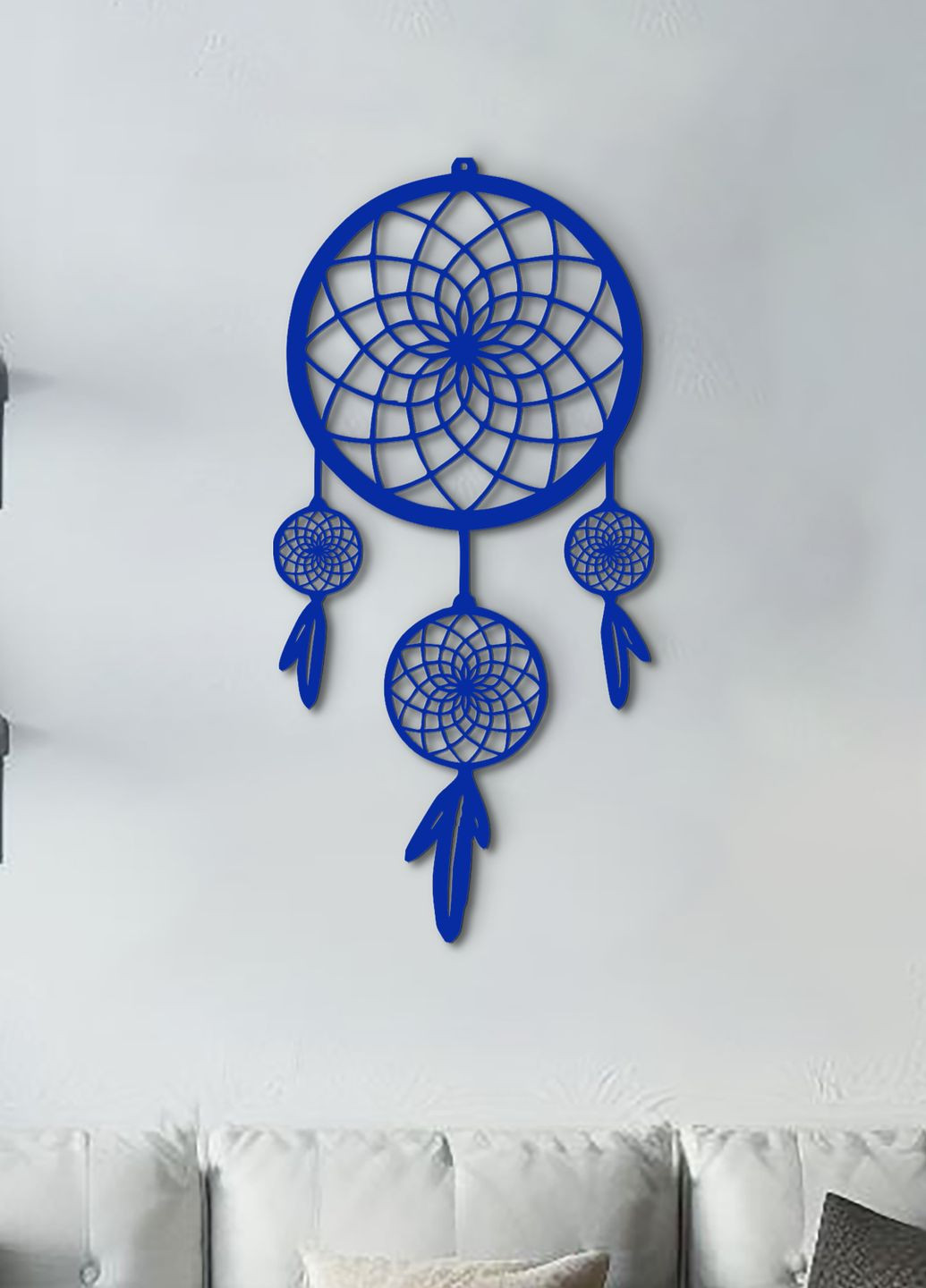 Картина лофт, настінний декор для дому "Оберіг снів", декоративне панно 70х35 см Woodyard (292113341)