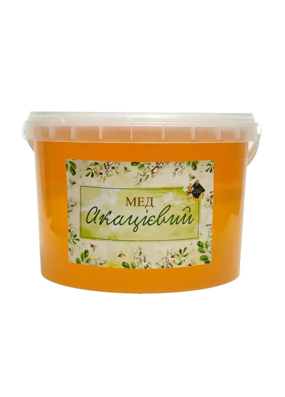 Акацієвий мед 3л/5.2кг No Brand (368833197)