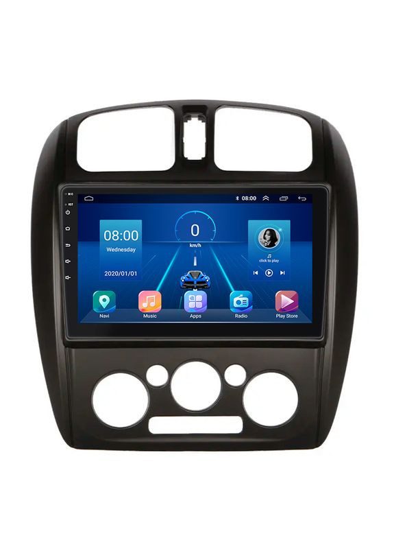 Штатная магнитола для Mazda 323 VI (BJ) Рестайлинг 2000-2003 экран 9" 2/32Gb 4G Wi-Fi GPS Top 3шт Lesko (336194576)