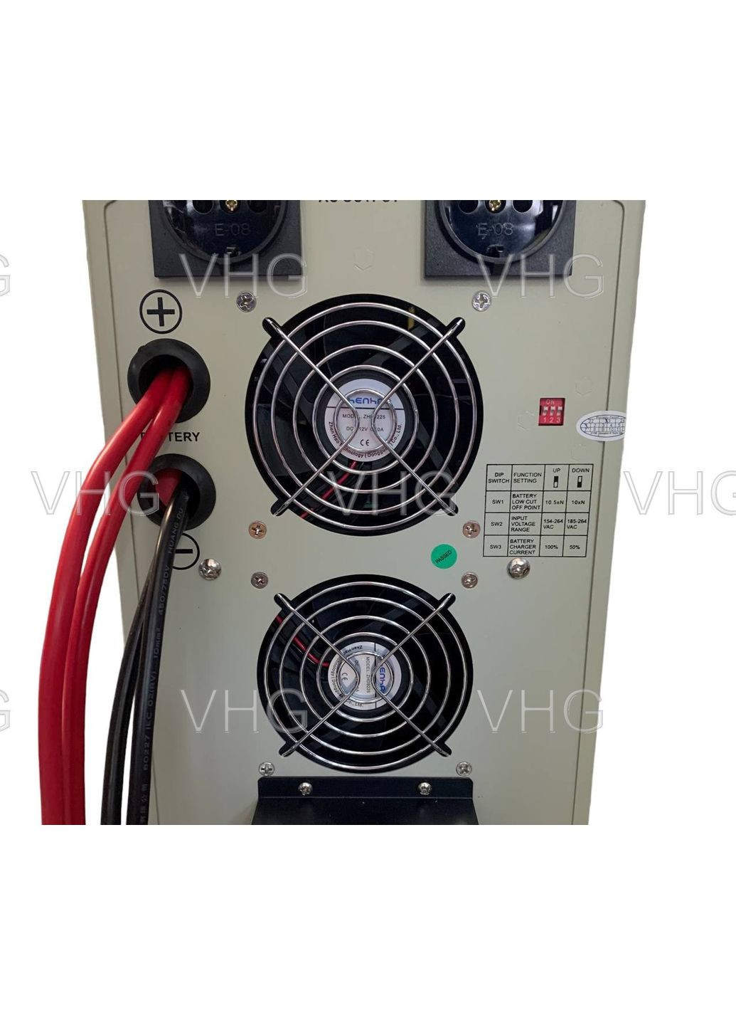 Инвертор ИБП HB2524F чистый синус 2500VА 2000W, 24V 24А VHG (360771930)