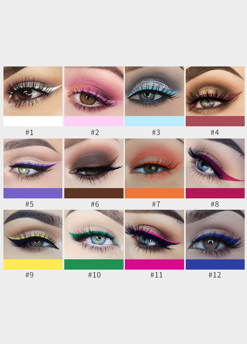 Цветная водостойкая подводка для глаз Eyeliner Long Lasting Professional цвет №5 Handaiyan (321998955)