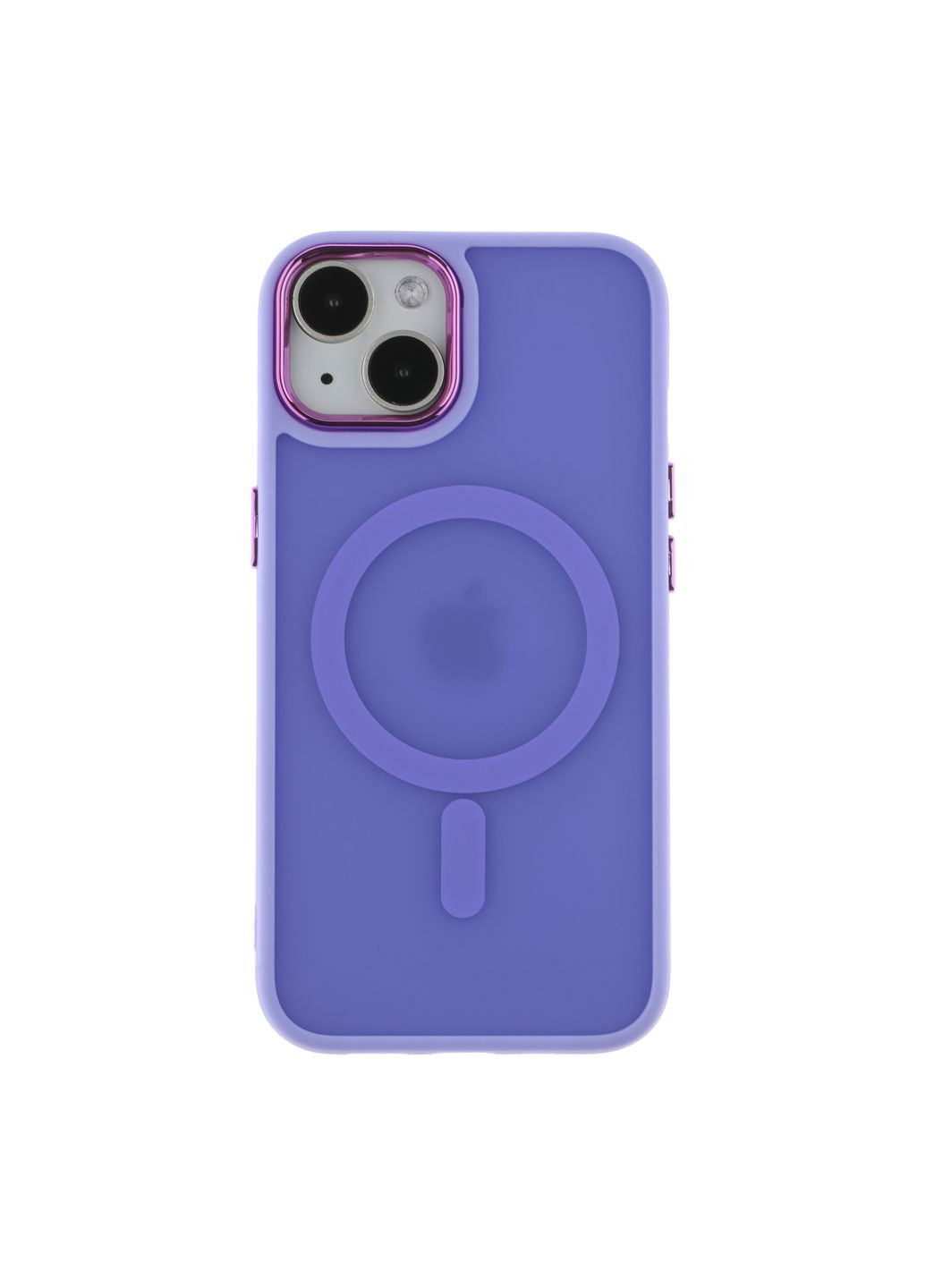 Чехол TPU+PC Space Magnetic Color with Magsafe для iPhone 14 Цвет Purple No Brand Apple iPhone 14 2022 (336149349)