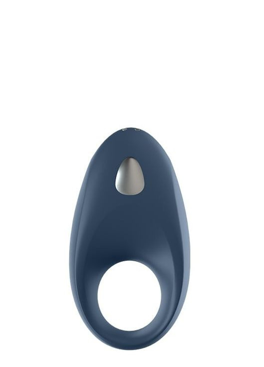 Ерекційне смарт-віброкільце Mighty One синє Satisfyer (347287040)